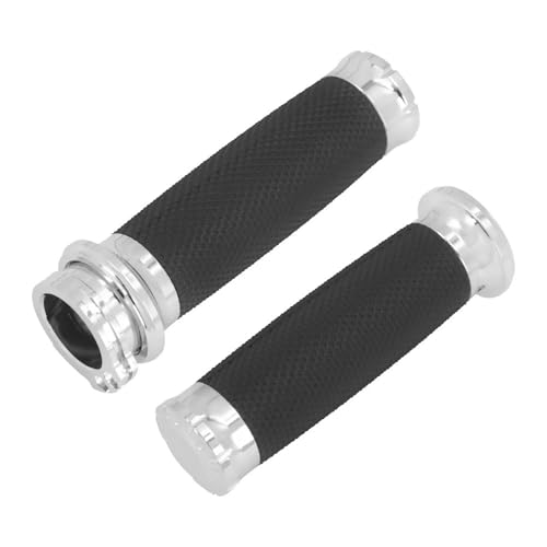 Poignées moto 25mm anti vibration pour guidon Dyna et Softail custom