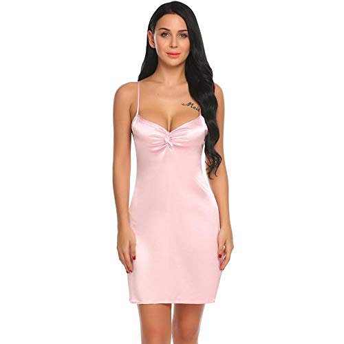 Lingerie babydoll col en V pour des nuits douces et romantiques