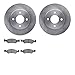 Dynamic Friction Company Front Brake Rotors with 5000 Advanced Brake Pads 6502-39038