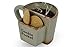 Eternal Kitchen Ideas Ceramic Coffee Mug with Cookie or Biscuit Pocket Green