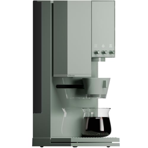 Image of xBloom Studio Coffee Machine - Drip Coffee Maker with Built-in Grinder and Scale, 3 Automation Levels, App Connected Pour Over Coffee Maker for Home and Office, Sage Green