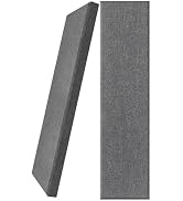 UMIACOUSTICS 2 PCS Fiberglass Acoustic Panels, 48x12x2 Inches Sound Absorbing Panels, Self-adhesi...