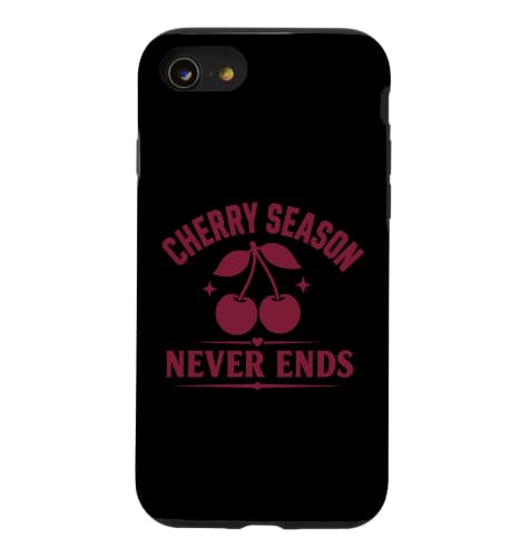 Sweet Summer nature fruit Cherry Season Never Ends �X�}�z�P�[�X iPhone SE (2020) / 7 / 8 �p