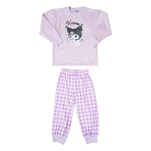 サンリオ(SANRIO) キッズフリースパジャマ クロミ 130cm タグにお名前スペース 269158のサムネイル