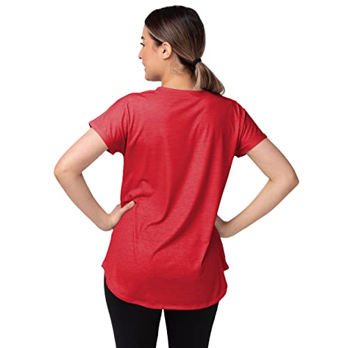 FOCO-Womens-NFL-Team-Logo-Ladies-Fashion-Tunic-Top-Shirt