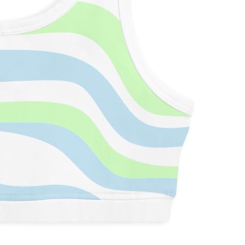 Image of YouGotPlanB Cotton Sports Bra | Ages 8-16 Years | U-Shaped Style | Non-Padded, Double-Layered for Coverage