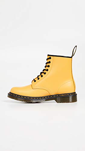 Image of Dr. Martens 1460 Smooth Leather 8 Eye Boot Yellow 12 Women /11 Men