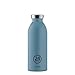 24Bottles Clima Bottle termos ze stali nierdzewnej 500 ml | butelka do picia próżniowo izolowana i nie zawiera BPA (Powder Blue)