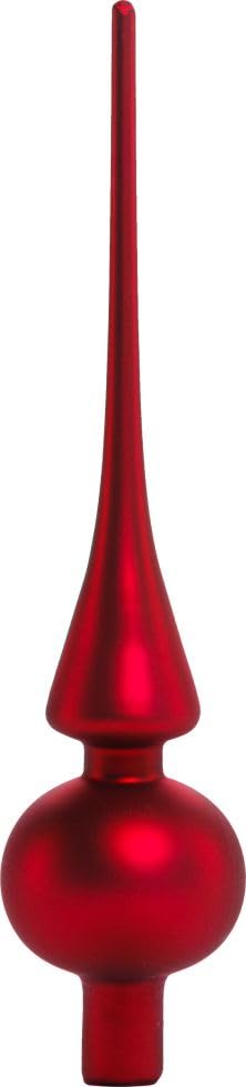 TrendLine Christbaumspitze 26 cm Glas Rot Baumspitze...