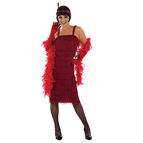 Fun Shack Red Flapper - Talla XXXL para mujer