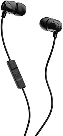 Skullcandy Jib In-Ear Earbuds with Microphone - Black