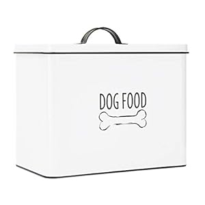 Decorative Dog Food Bin