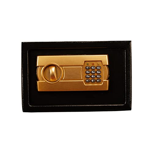JKSVTF Fireproof with Combination Lock Safe Electronic Numbers Safety Box Steel Alloy Fall Protection Safety Deposit Box Valuables for Storing Medical Money Documents