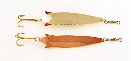 Copper Silver Lurgan Spoon Toby Salmon Lure