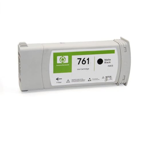 Cartouche d'encre noire mate compatible pour traceurs HP DesignJet T7100 et T7200