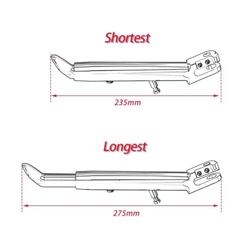 Béquille pour Suzuki GSXR1000 2009-2012 avec support latéral stable