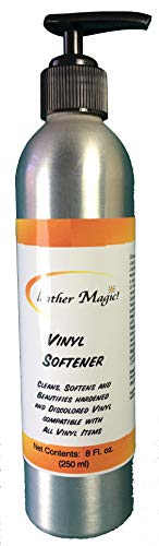 Leather Magic! Vinyl Softener Restores Hardened, Stiff Vinyl Fabric Back to Original Flexibility