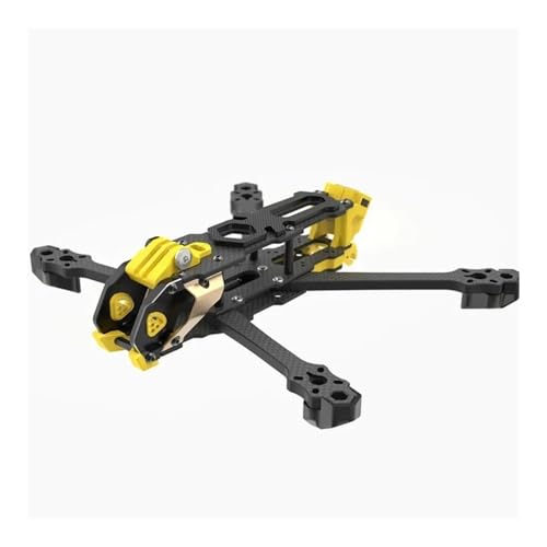 Pièces de cadre pour drone de course RC en carbone pour absorber les chocs FPV