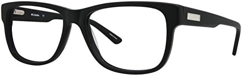Columbia Extended Size Dusty Mens Eyeglass Frames - Matte Black
