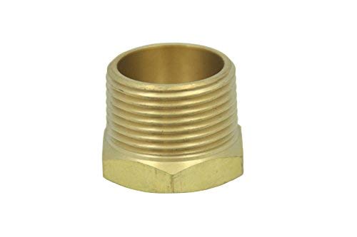 1x 1/4 Zoll Bleifreie Messing-Sechskant-Reduzierbuchse – NPT Gewinde Von SCI
