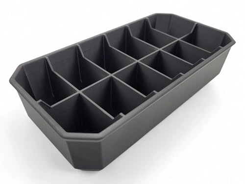12-Compartment Replacement tray for Milwaukee Packout Compact Low-Profile Organizer (Black)