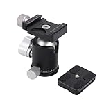 KELFEEAO Tripod Ball Head, Arca Type Quick Release 30mm Aluminum Ball Head 360° Panoramic...