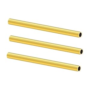 LAVMHAB Messingrohr 7mm x 0,75mm (3 Stück)