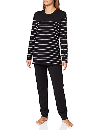 Preisvergleich Produktbild Schiesser Damen Schlafanzug Set lang Baumwolle Modal - Nightwear