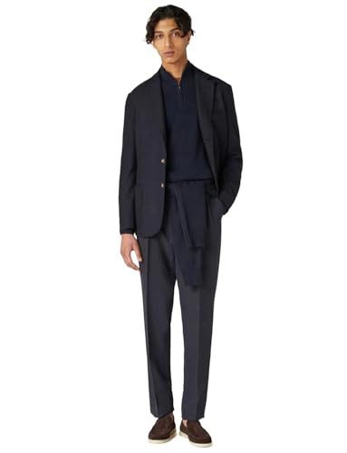 Costume en tweed homme ensemble 2 pièces veste de travail et pantalon habillé ulnomio