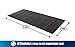 Stamina Fold-to-Fit Folding Equipment Mat (84-Inch by 36-Inch), Black