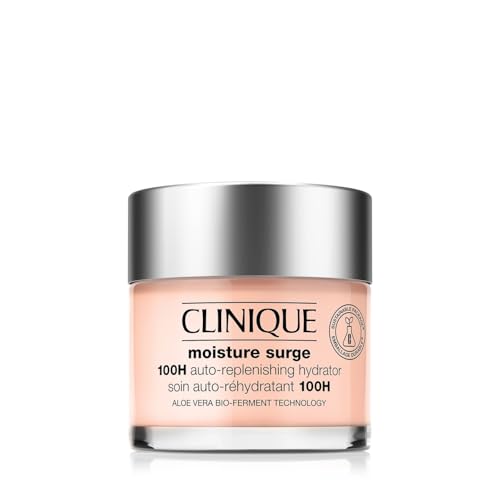 Clinique Moisture Surge Soin Auto-Réhydratant 100H à l'Acide Hyaluronique + Bio-Ferment d'Aloe Vera Tous types de peaux | Crème hydratante