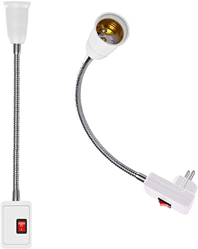 2 PCS Adaptador De Enchufe E27 Cover