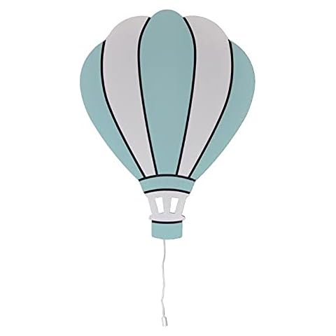 BugyBagy Create a Wonderful Nursery Wall Lights (Big Cappadoccia Balloon, Blue) Cover
