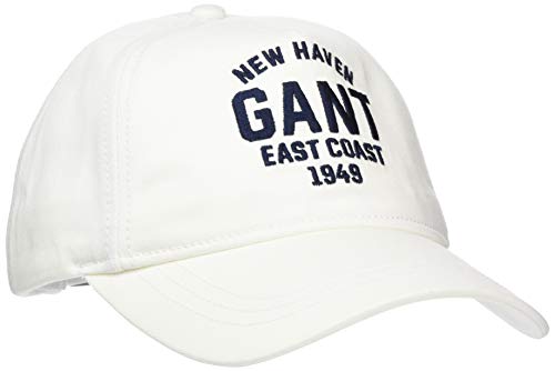 Preisvergleich Produktbild GANT Jungen D1. Twill Cap Kappe, Weiß (White 110), M