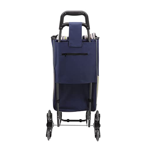 Faltbarer Kompakter Lebensmitteleinkaufswagen, Einkaufswagen für ältere Menschen, Lebensmitteleinkaufstasche… – Bild 6