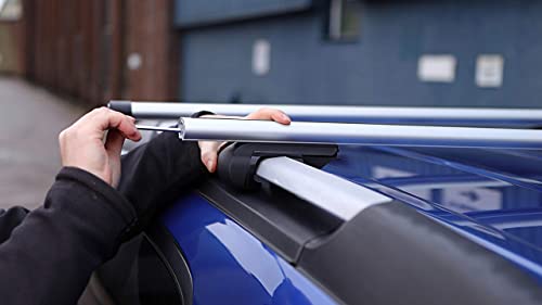 Streetwize SWRB5 Aluminium Lock Bars – 2 x 135 cm Adjustable Anti-Theft Roof Bars | Car Accessories - Image 5