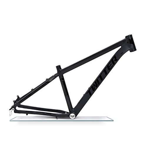 Cuadro MTB 29er Cuadro de bicicleta de montaña 15''/17''/19'' Marco de bicicleta de aleación de aluminio de liberación rápida 5.315 in BB68 mm Enrutamiento interno (color: gris oscuro, tamaño: 17x29in