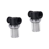 jojofuny 2pcs Transparent Pre-Filter Water Purifier Tool Interface Mesh High Efficiency Filtration Easy Installation Sturdy Durable Usage