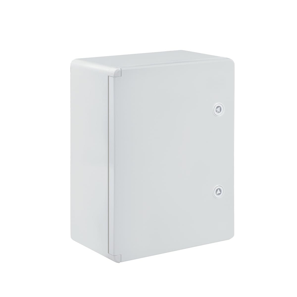 Boîtier électrique ABS étanche vide avec plaque de montage galvanisée et système de verrouillage sécurisé - Dimensions : H 40 x L 30 x P 17 cm - Réf. FCT403017P