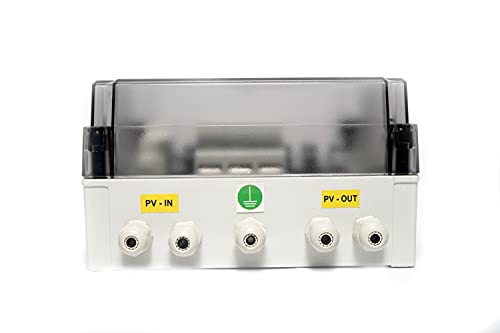 Image of DC Distribution Box 1 in 1 Out (DCDB) for Solar Panel Upto 600Volt (Dcdb1in1out600V) (Dcdb1in1out N)