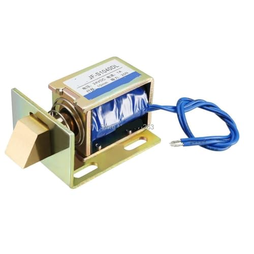 Électroaimant solénoïde JF-S1040DL 24V 1A à cadre ouvert pour automatisme - 3