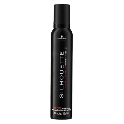 Schwarzkopf Silhouette Espuma Super Hold - 200 ml, Pack de 3