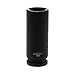 Teng Tools 1/2 Inch Drive 6 Point Deep SAE 5/8 Inch Chrome Molybdenum Impact Socket - 920220-C