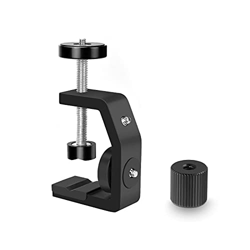 Lammcou Tablet Stativ Halterung, 360 Grad Drehbare i-Pad Stativ Aufsatz Handy Clip Mount Adapter Halter für Homeoffice…