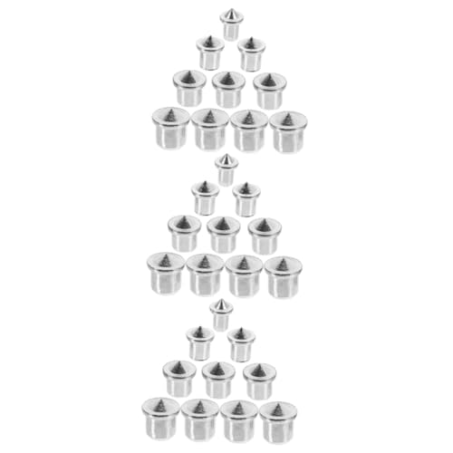 SOLUSTRE 3 Sets Woodworking Dowel Pins Assortment Round Transfer Plug Craft Steel Tool