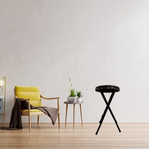Meta Compact, Faux Leather Folding Stool Chair for Home Office (1)