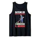 Uomo Abbigliamento Giardiniere Divertente Decespugliatore Scoppio Canotta...