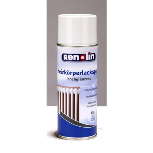 6x 400ml Spraydose Heizkörper-Lack zum Sprühen Heizung hochglänzend weiß