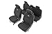Rough Country Neoprene Front & Rear Seat Covers for 19-22 Ram 1500-91041