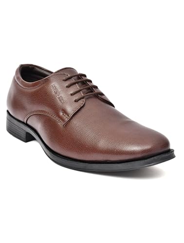 Image of Men's Formal Leather Shoes | Classic Lace-Up Office & Business Dress Shoes | Comfortable, Durable & Stylish Formal Footwear for Men